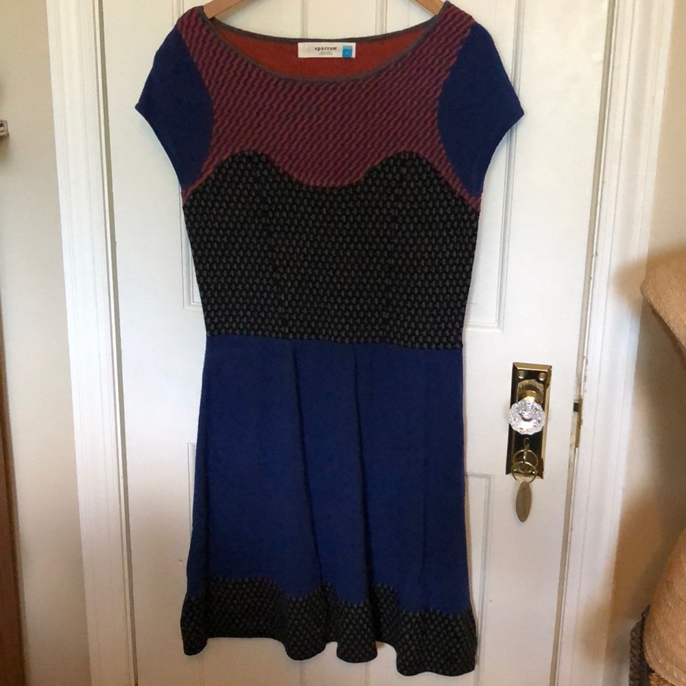 Anthropologie Sparrow Short Sleeved Sweater Dress